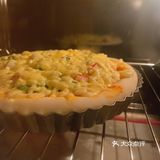 自制海鲜至尊披萨🍕