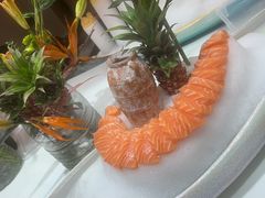 三文鱼腩刺身-吴记富苑(朝阳店)