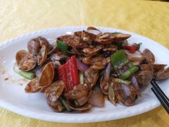 豉汁炒花甲-阿四台山黄鳝饭(东门店)