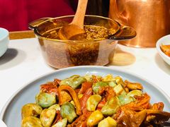 腊八蒜烧肥肠-小吊梨汤·北京菜·烤鸭(鸟巢店)