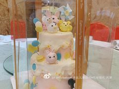 -卡比儿童蛋糕·心意定制·低脂零卡糖动物奶油FancyBALLOON(滨海店)