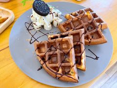 冰淇淋华夫饼-More than cafe·置外咖啡