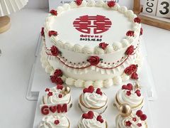 -咖咖熊蛋糕定制·英国蓝风车动物性淡奶油