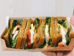 芝香薄切火腿片大嘴三明治-星巴克(广州天河北龙口店)