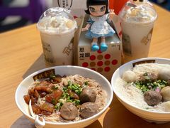双拼牛丸板筋捞米粉-荔林食店(西华路店)