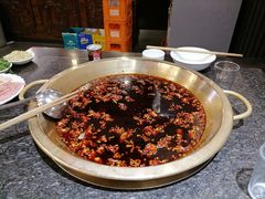 牛油红锅-巴蜀大宅门火锅(新华公园店)