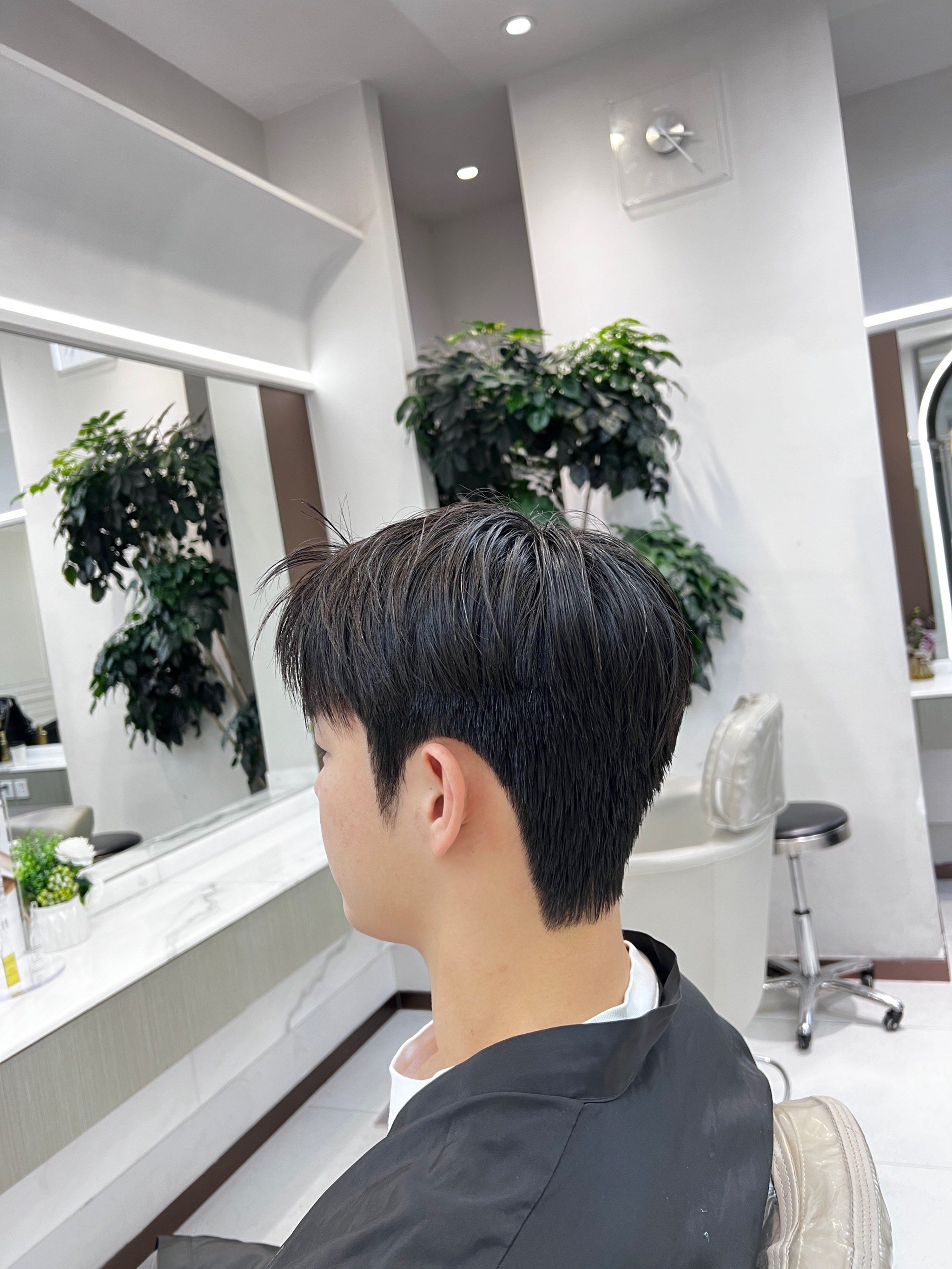韩式男生发型找他