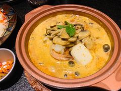 咖喱海鲜豆腐煲-丝路金桃·新疆菜(徐汇店)