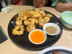 招牌炸虾仁-吕氏疙瘩汤·海鲜新鲁菜(凯德mall新都心店)