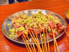 -何妹湿辣牛肉·粤式烧烤砂煲(桂雅路店)