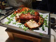 绿茶葱香烤鸡烤肉合拼-绿茶餐厅(深南广场万科店)