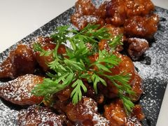 雪花糖醋里脊-绿茶餐厅(华发商都店)