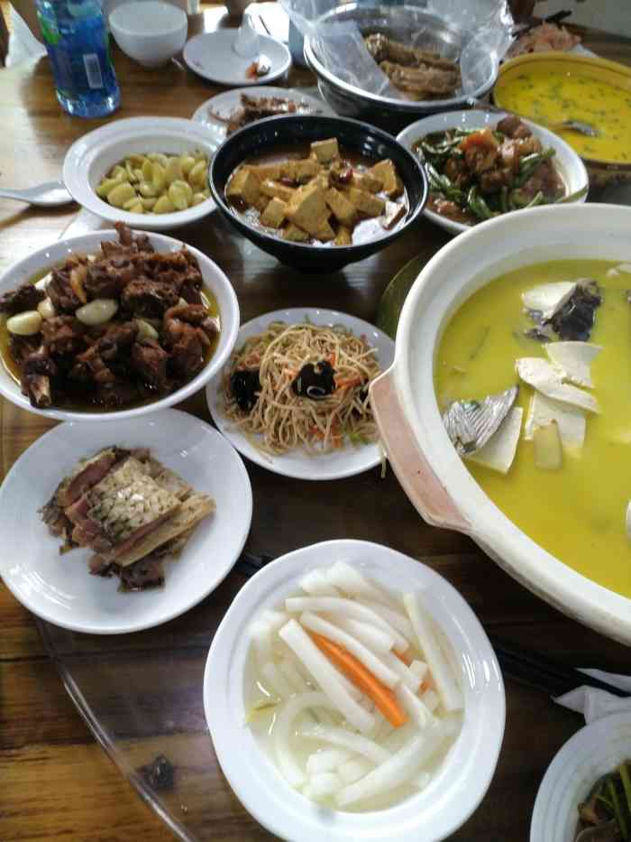 食为天农家乐-"很新鲜,昂刺鱼红烧太鲜美了～到六合怎么.