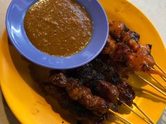 沙爹鸡肉串-黄亚华小食店(Jalan Alor)
