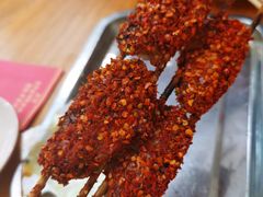 招牌秘烤鸡翅-炒豆合作社(东四总店)