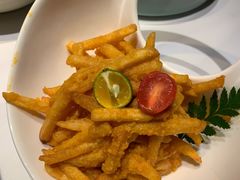 蛋黄焗薯条-卯时·龙光雅宴·精致锡帮菜(惠山古镇店)