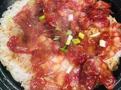 腊味拼叉烧-煲煲香快餐(南京路店)