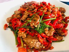 小炒黄牛肉-阿斯牛牛·凉山菜(新会展店)