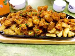 招牌板烧鸡-桃子餐厅·天津菜(红星路直营店)