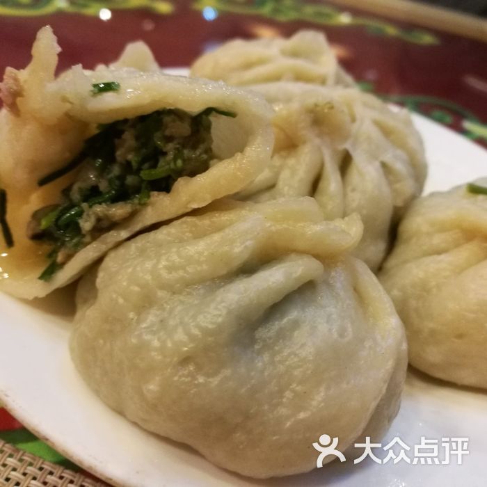 格日勒阿妈沙葱包子图片-北京内蒙菜-大众点评网