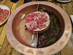 -清真·田园居家酸菜牛肉烤火锅(凤霞路店)