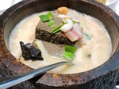 砂锅自制黑豆腐-富淳饭店(陆家嘴保利广场店)