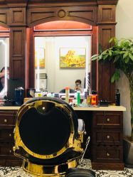 -595barbershop美式油头