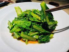 清炒油麦菜-绿茶餐厅(成都大悦城店)