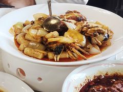 湖蟹炒年糕-二泉园老菜馆·百年无锡菜