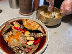 -草家酱蟹炭火烤肉店(珲春南路一店)