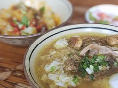 姬松茸鸡汤泡饭-玉滋補