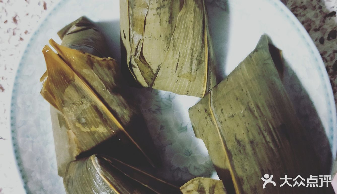 软糯香甜的美味豆沙馅粽子