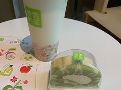 茉莉初雪蛋糕-奈雪的茶(青岛卓悦里INTOWN店)