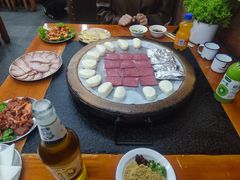 -老姐石板烧烤+铜炭火锅(总店)