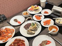 -大中华希尔顿酒店-念自助餐·海南美食·三文鱼