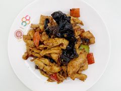 豉汁鸡片-北大家园食堂