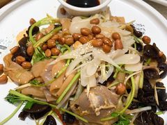 香葱木耳捞鹅肠头-大欢喜饭店(江怡路店)