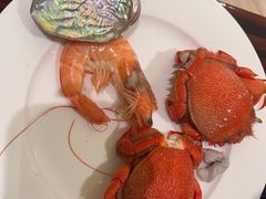 -广州万富希尔顿酒店·感趣自助餐厅·金秋蟹宴生蚝海鲜刺身