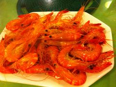 白灼九节虾-盛港湾海鲜食府(黄沙店)