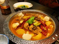 沙湾原始大盘鸡-丝路金桃·新疆菜(徐汇店)