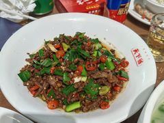 小炒黄牛肉-天下客饭店(中山路店)