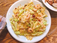 大头菜炒虾仁-大闫家烧烤·小海鲜家常菜(郑庄店)