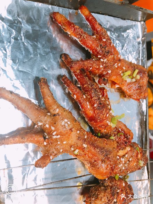 脆皮生烤鸡爪