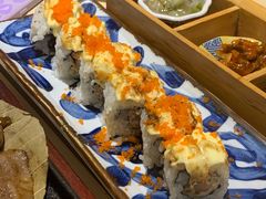 火炙烤虾萝莉卷-柏鮨寿司.刺身.定食(米山町地中海店)