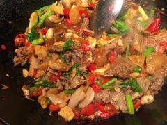 小炒黄牛肉-小隐人家(乐松店)