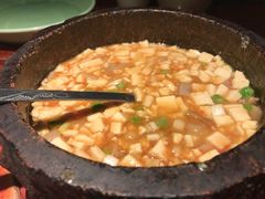 蟹粉豆腐-绿茶餐厅(华联万柳店)