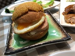 爆蛋菠萝包套餐-新大咀港式茶餐厅(宝山万达店)