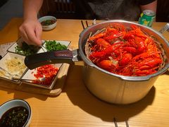 高压锅蒸大虾-蚝翅·海鲜粥·烧烤·宁夏滩羊季(玉米楼店)