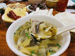 标配酸菜猪杂汤饭-陈记汤饭(水巷口店)