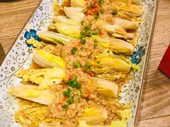 蒜香娃娃菜-蜜桃餐厅·江浙融合菜(荟聚购物中心店)